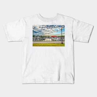 Falmouth Harbor, Cape Cod Kids T-Shirt